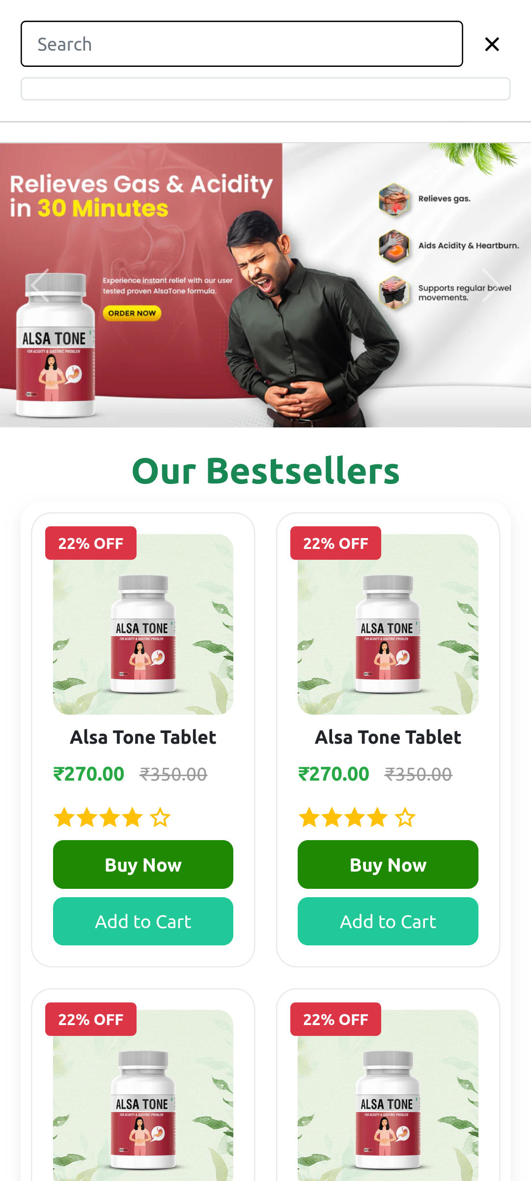 Shrivenu Naturals Product